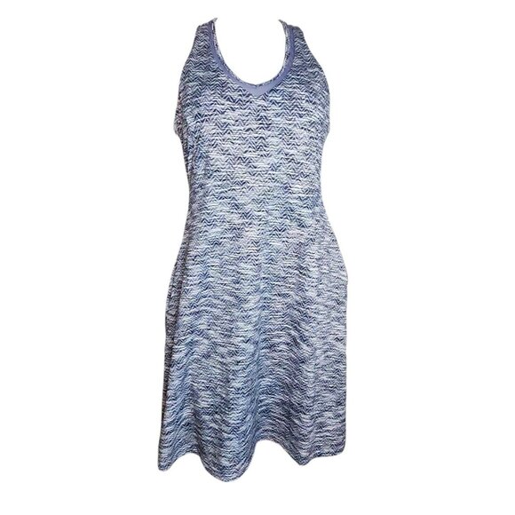 MPG Travel Dress Womens Size L Large Purple Gray Pullover Sleeveless Activewear - Picture 1 of 6